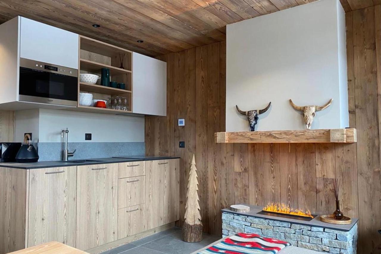 Apartment Navajo By Japandi Home Megève Eksteriør bilde