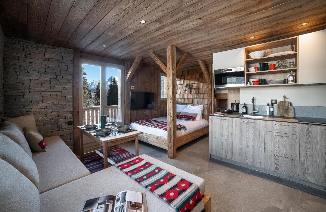 Apartment Navajo By Japandi Home Megève Eksteriør bilde